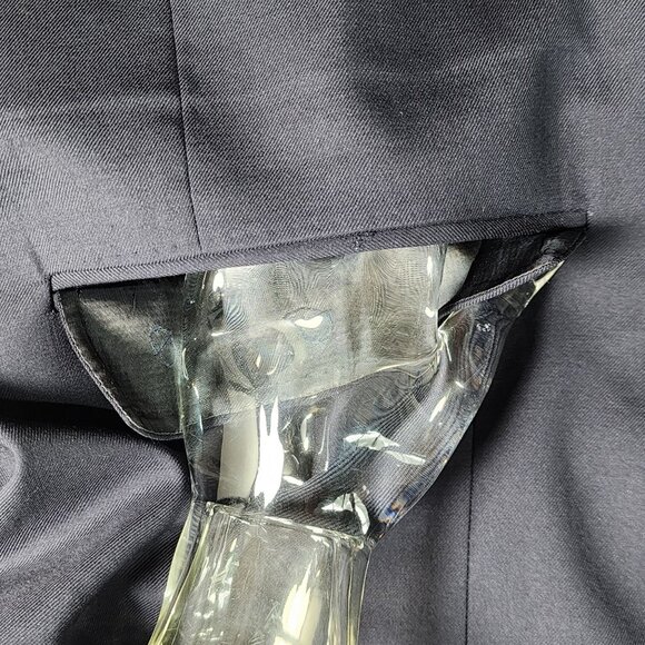 Christian Dior Le Connaisseur Mens 40R Blazer Navy Pure Virgin Wool - Picture 8 of 13